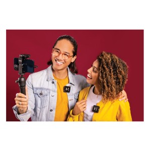 میکروفون یقه ای بی سیم دو میکروفونه رود مدل WIRELESS GO II